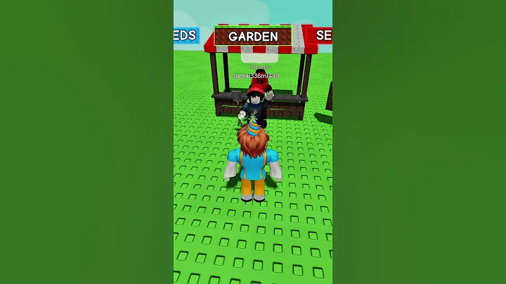 The FUNNIEST Player In Grow A Garden 😂 #growagarden #roblox #funny
