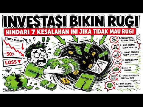 Investasi Ternyata Bikin Rugi !! Hindari Kesalahan yang Diam-Diam Menguras Uangmu