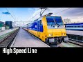 Train Cab Ride NL / HSL / Watergraafsmeer - Amsterdam - Breda / TRAXX Intercity / May 2019