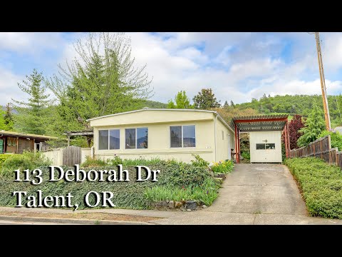 113 Deborah Dr, Talent, OR home video tour