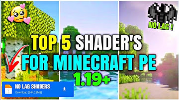 😍 TOP 5 INSANE BSL SHADER FOR MINECRAFT PE (1.19+) IN 3GB 4GB 6GB ANDROID NO LAG MCPE/BE 🔥