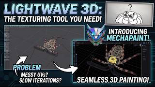 LightWave3D 2026 and MechaPaint!