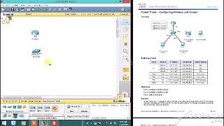 Packet Tracer Configuring Wireless LAN Access