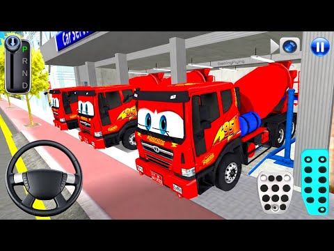 Lightning McQueen Truck Repairing - 3D Driving Class - Android GamePlay - Truck Wala Game