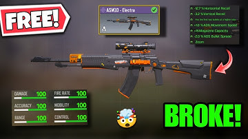 FREE ASM10 "0 RECOIL" BROKEN Build! Best Gunsmith & Attachments | Season 7 COD Mobile