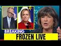 Meloni EXPOSED Germany’s Secret Plot! Chancellor Merz Frozen in Front of World Press!