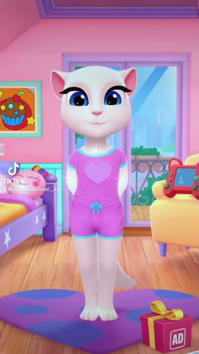 TikTok Trend My Talking Angela 😍#tiktok #angela #shorts