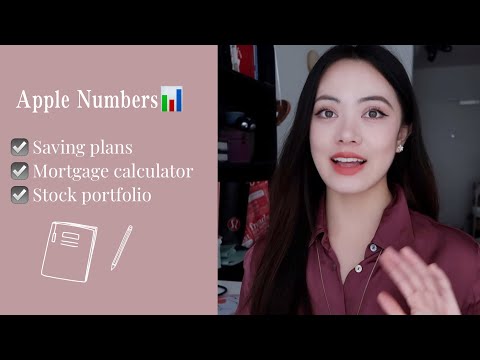Apple Numbers教程   | 投资理财工具| 股票分析工具| 2021年储蓄计划 