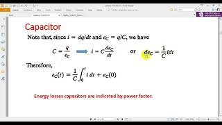 Modeling of Electric Systems