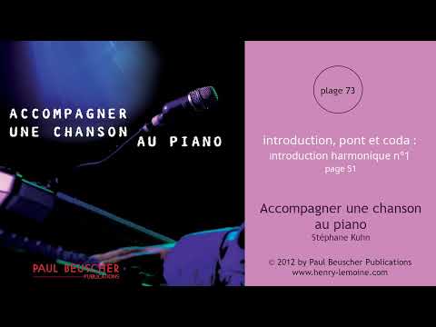 73 - introduction, pont et coda : introduction harmonique n°1 - page 51