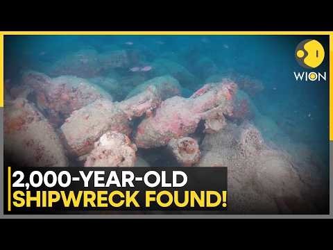 Roman-Era Shipwreck Found Off Sicily | Hundreds of Ancient Amphorae Discovered on Seabed