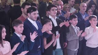Осетинская свадьба часть 2 Алан Кокаев и Яна Хохоева дети танцуют Симд