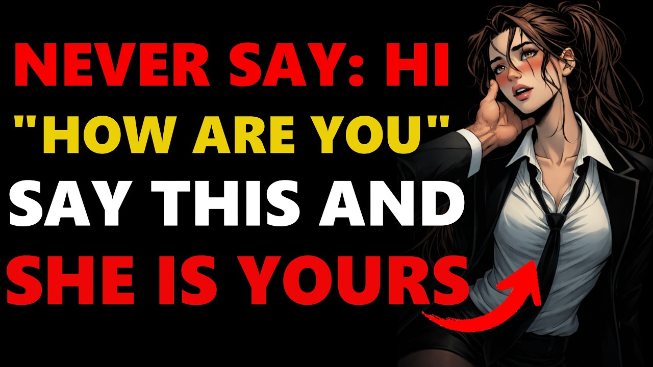 Say These 3 Magic Key Words and She Will Think About You NONSTOP | Female Psychology | Stoicism