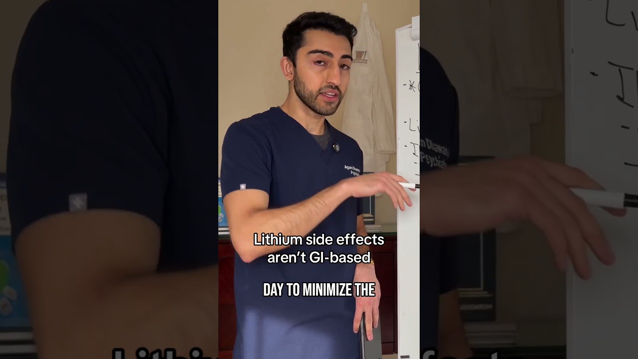 Пиковые концентрации лития вызывают симптомы