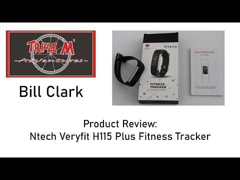 ntech veryfit h115 plus fitness tracker reviews