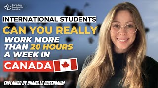 Can students REALLY WORK 20+ hours a week?