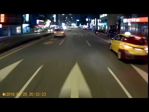 20180625 20:33 忠孝東路 杭州北路口 車禍