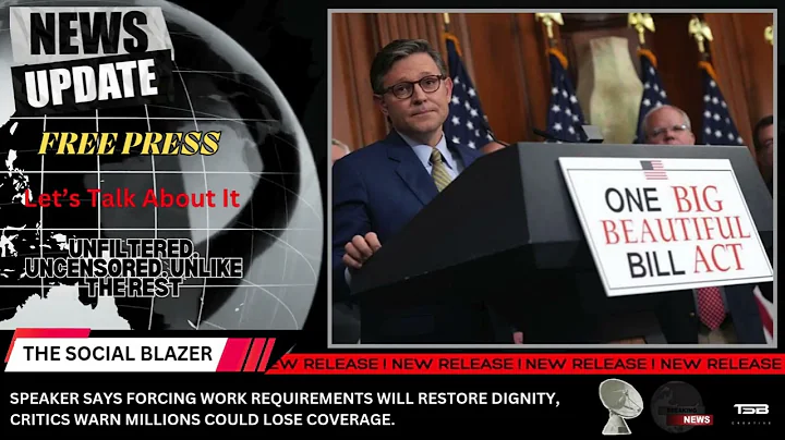 Johnson Defends $880B Medicaid Cuts as ‘Character Building’ for Young Men