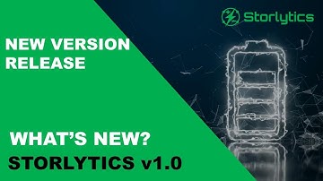 Storlytics v1.0 Release with new and functional updates |  Storlytics | Energy Storage Made Simple