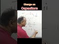 Charge on Capacitors - cbse board question - 2025 #physics #cbse #neet #jee