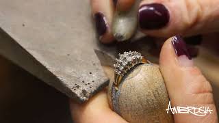 Removing Diamonds for a New Redesign Wedding Band