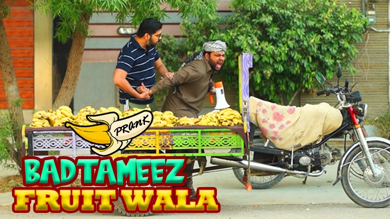 Nadir Ali's Hilarious 'Badtameez Fruit Wala Prank' Unleashed in P4 Pakao Comedy Chaos