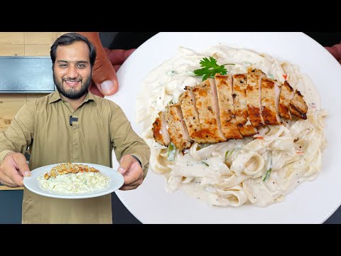 Creamy Pasta With Chicken Steak Restaurant Style Recipe For Lifetime 