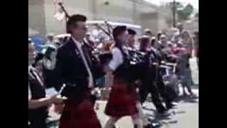 Marching band Pendleton Parade 2013