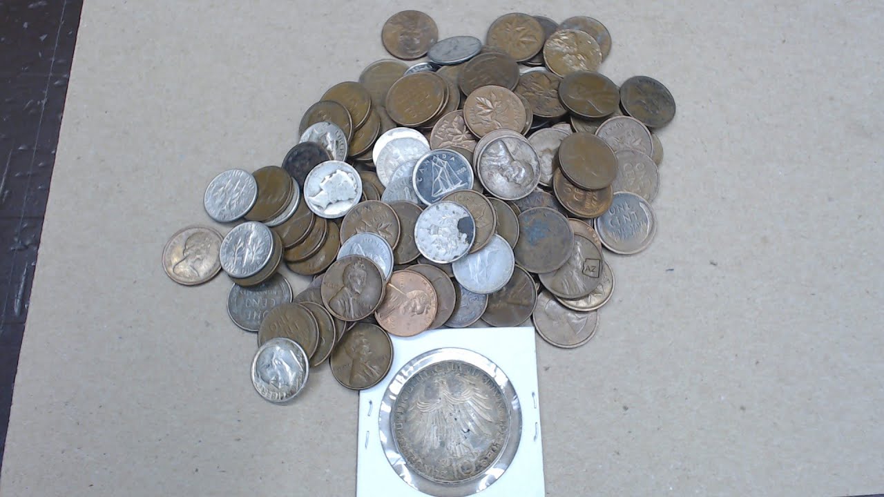 2 weeks of coin roll and bag hunting results