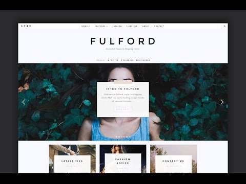 Fulford WordPress Theme - Galleries and Full Width Images