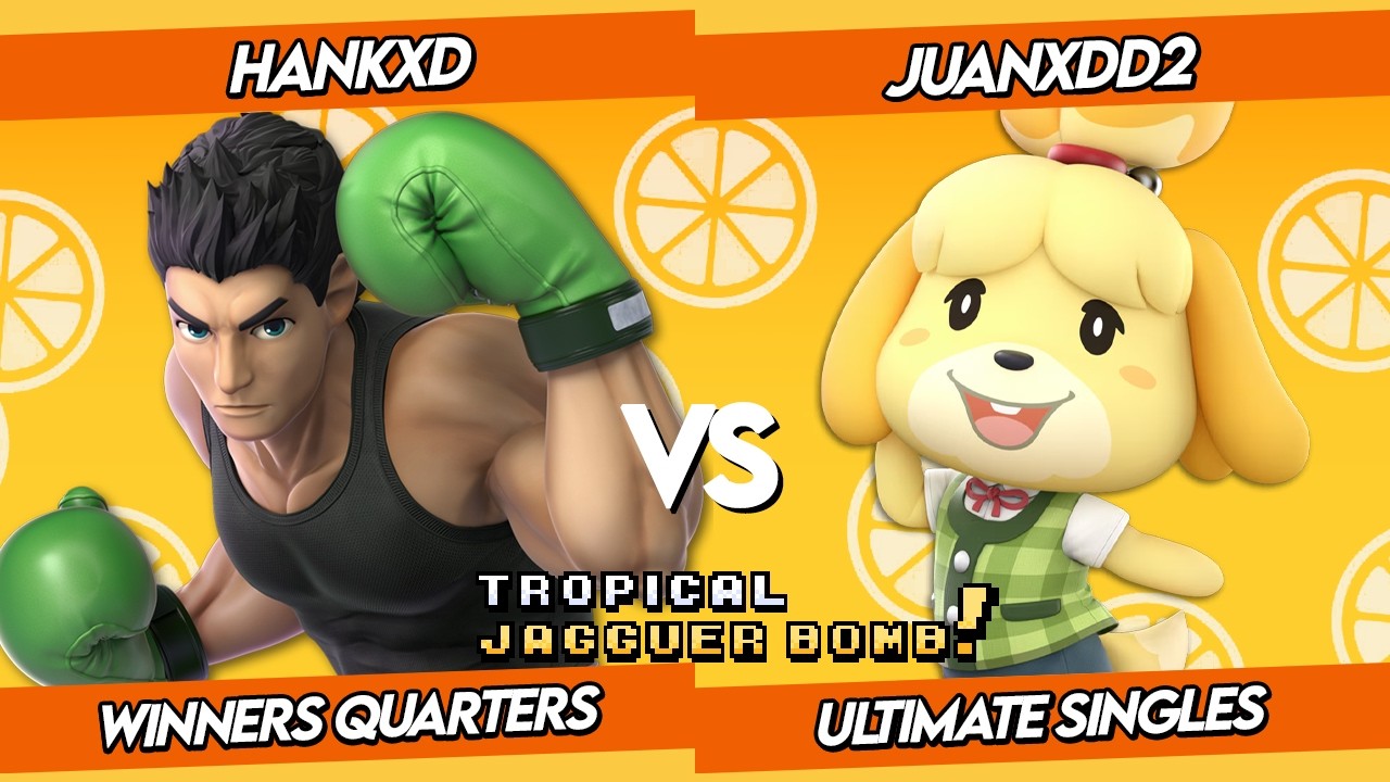 Novatos Tropical Jagguer B. | HankXD (Little Mac) VS. Juanxdd2 (Isabelle) Smash Ultimate - SBBU AQP