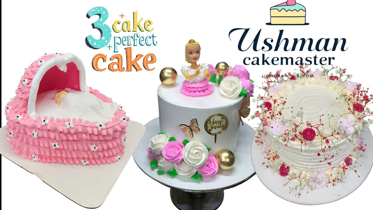3+perfect cake decorations idea for everyone competition doll cake design baby girl cake simple bday