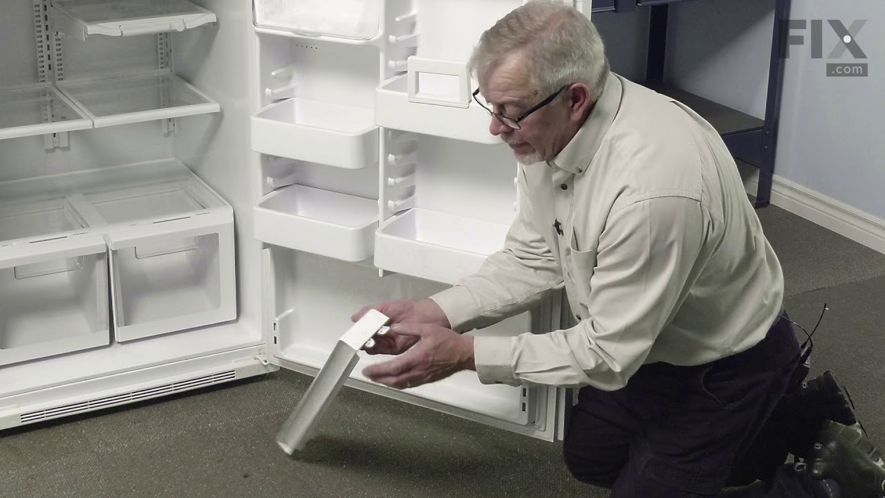 Whirlpool Refrigerator Repair How to Replace the Pickoff Shelf YouTube