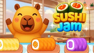 Sushi Jam: Color Sort Game All Mobile Video Gameplay