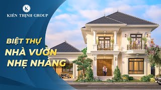Khám Phá Không Gian Thiết Kế Biệt Thự Vườn 2 Tầng Đẹp Và Tinh Tế