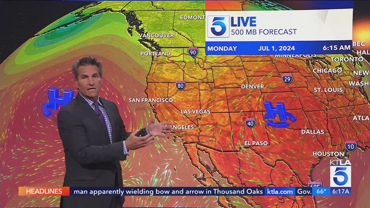 Holiday heat wave hits Southern California this week - YouTube