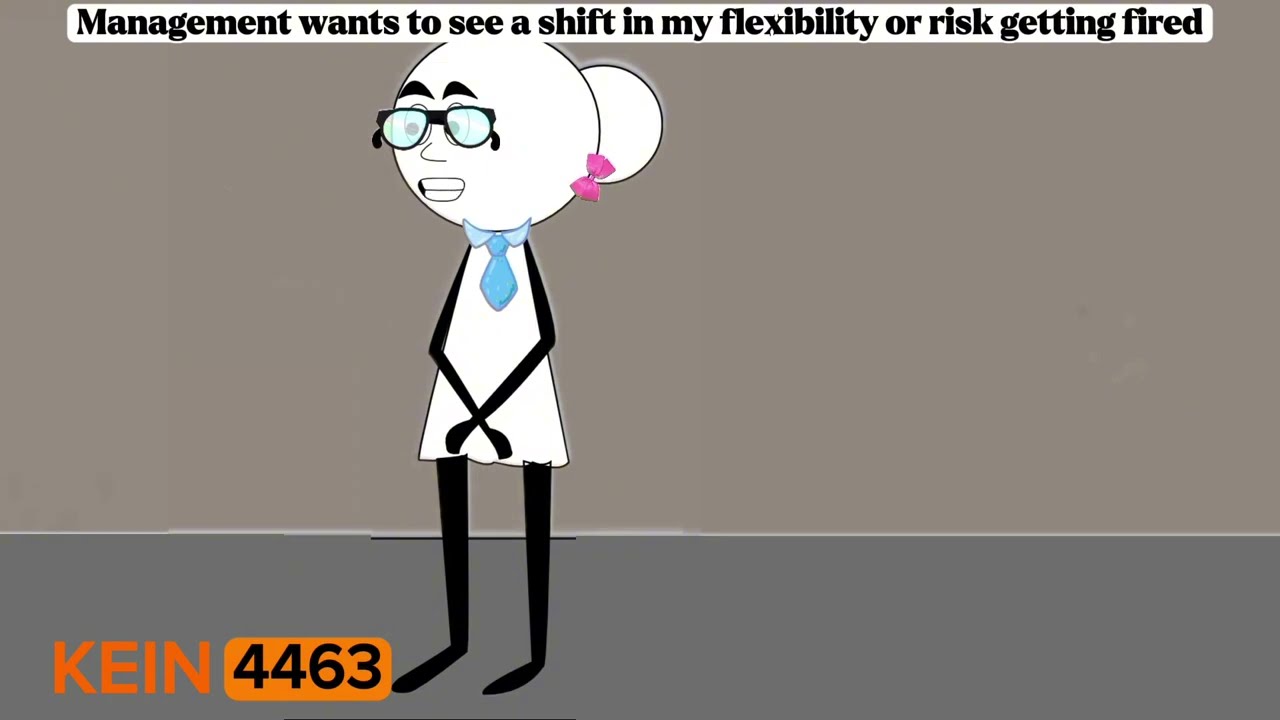 Management wants to see a shift in my flexibility or risk getting fired| AC: 