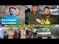Murdered of sanaullah at gudimalkapur hyderabad
