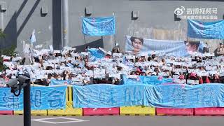 250319 Gong Juns Official Fanclubjunweixian Wishing A Smooth Recording Of Hello Saturday