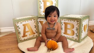 Happy 1St Birthday Baby Renci Photoshoot