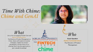 A Time With Chime - National FinTech Center Webinar