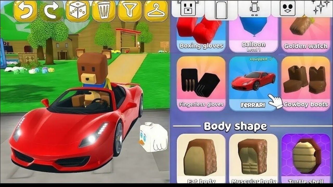 I Got the NEW Ferrari Skin! 🏎️✨ | Super Bear Adventure Gameplay Walkthrough