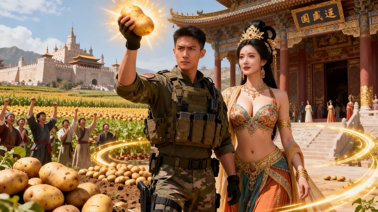 सैनिक ट्रांसपोर्ट हुआ! उसने अतुलनीय ज्ञान से उच्च उपज आलू उगाकर लोगों का नायक बन गया!#240219ndbB2