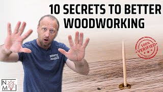 10 SECRET Woodworking Tips | GAME CHANGING Woodworking Tricks