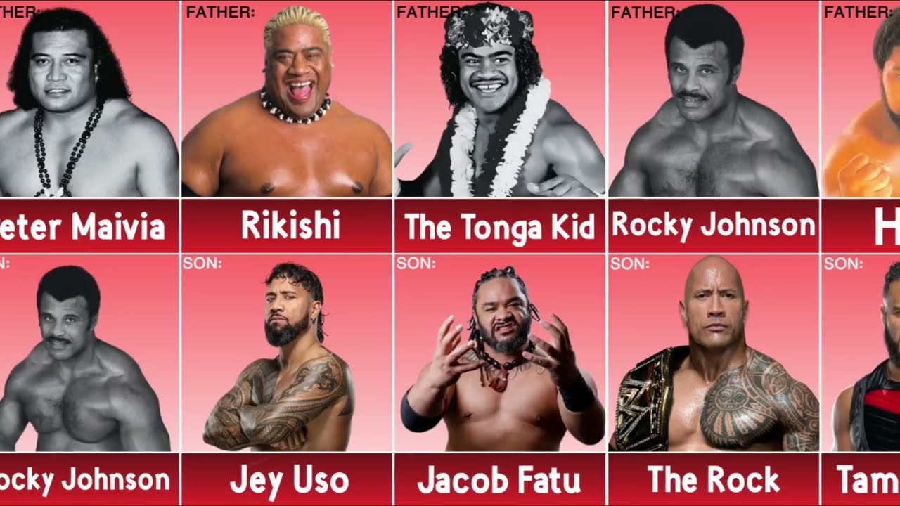 Семья Аноаи в WWE: дуэты отца и сына