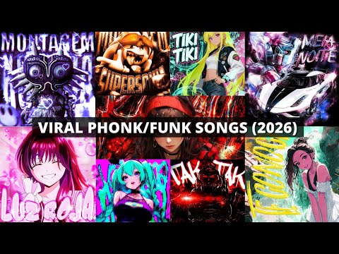 NEW VIRAL PHONK/FUNK SONGS OF 2026 | MOST POPULAR BRAZILIAN PHONKS