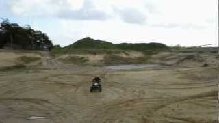 Bashan 200 cc in a sandpit