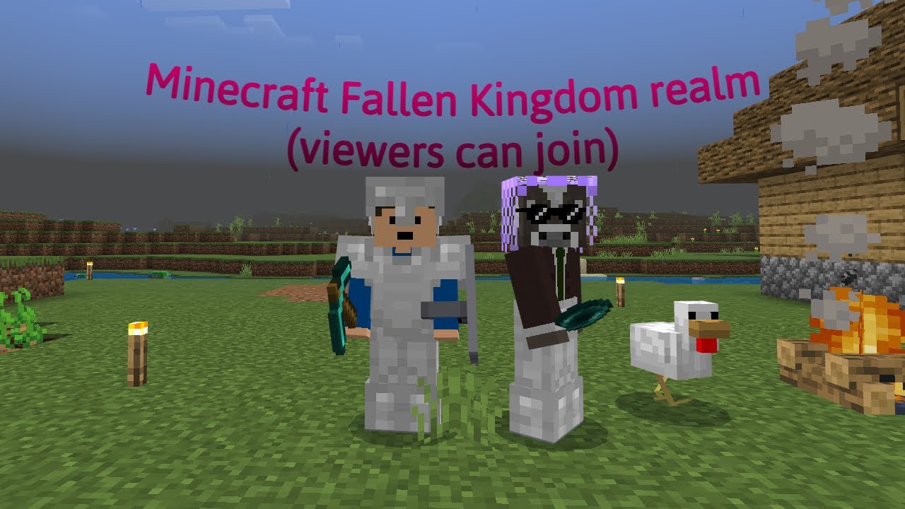 Minecraft fallen kingdom public realm p.5 - YouTube