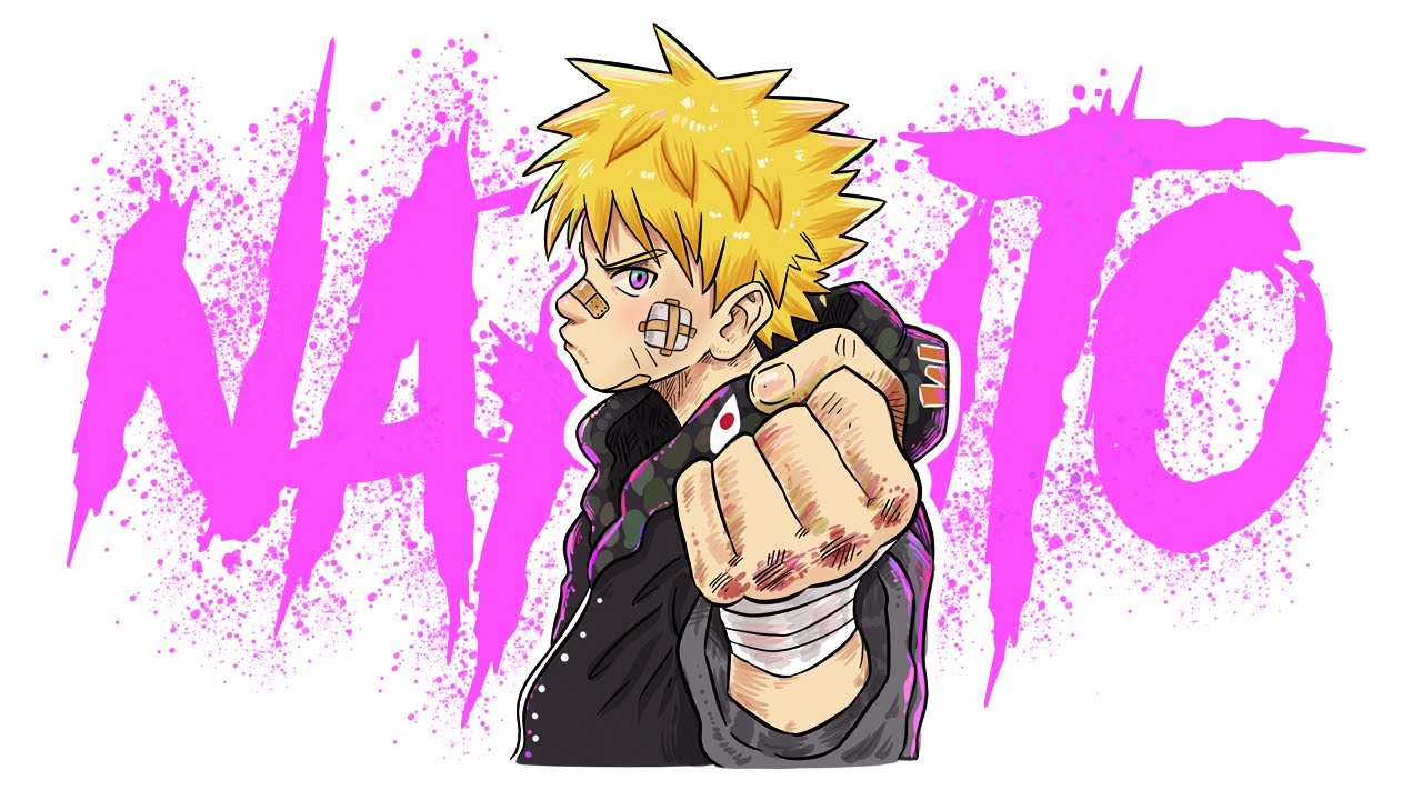 i draw Naruto | hypebeast style
