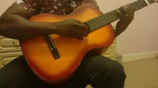 Video thumbnail of "Svikiro Mbira Guitar Song"